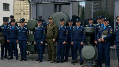 РЕЗИДЕНТ ТЕХНОПАРКА ПОКАЗАЛ КУРСАНТАМ, ЧТО ТАКОЕ РЭБ НА САМОМ ДЕЛЕ